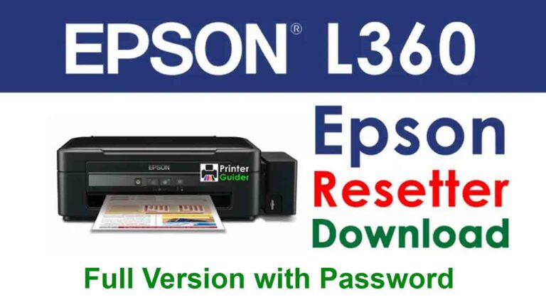 Epson Program Resetter L360