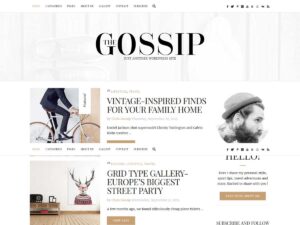 GossipBlog WordPress Theme