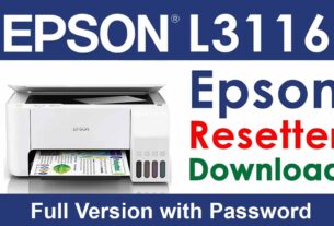 Epson L3116 Resetter Tool Download For Free