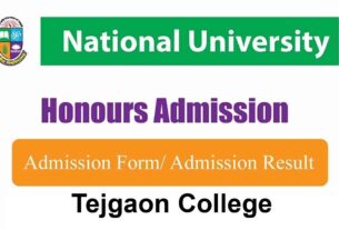 Tejgaon College Honours 1st Year Admission