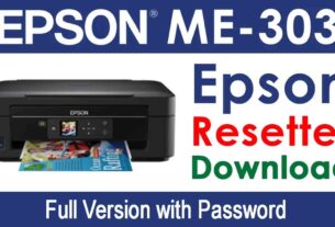 Epson ME 303 Resetter Tool Download For Free