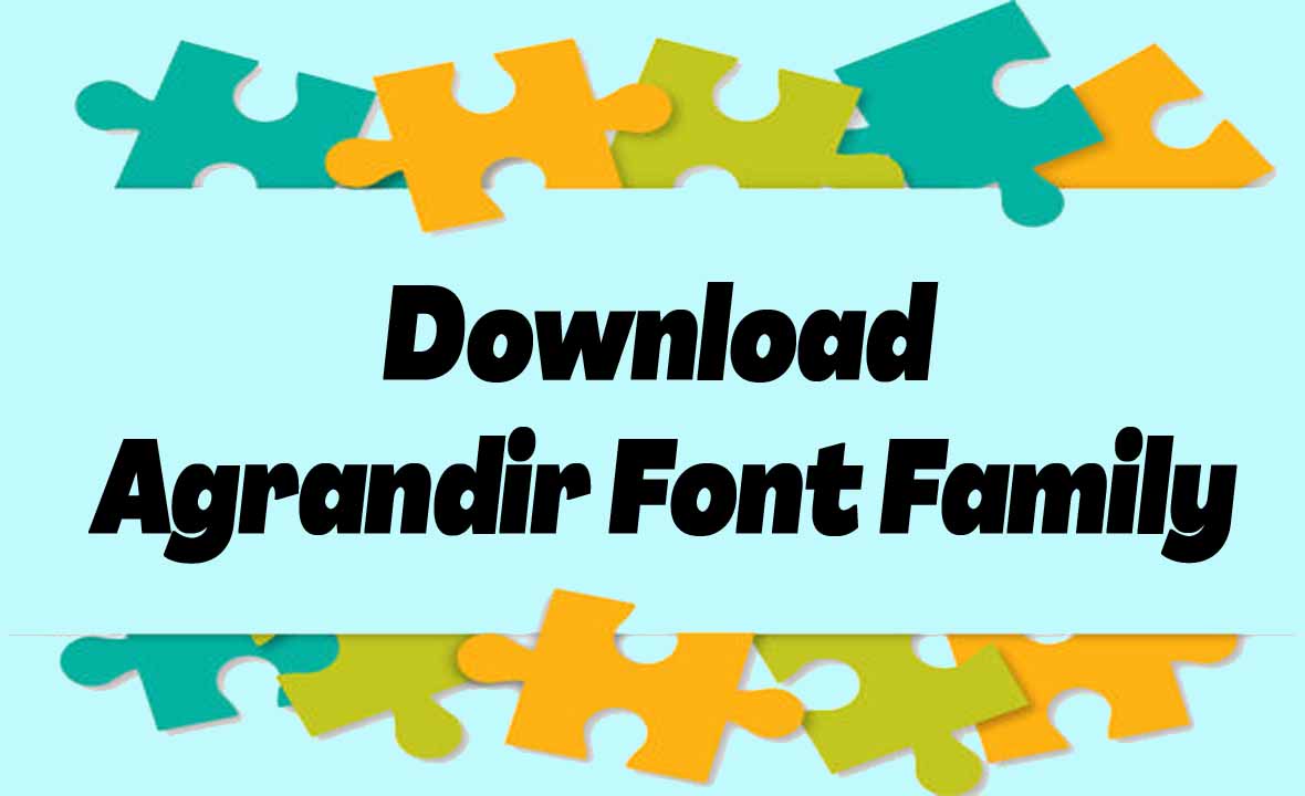 Download Agrandir Font Family For Free